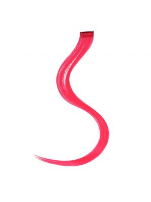 Hair Angels Coloured Clip-in Extension Hot Pink 55cm