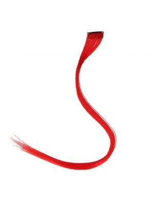 Hair Angels Coloured Clip-in Extension Fire Red 55cm