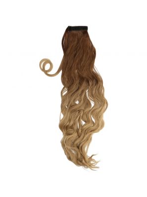 Hair Angels Extension queue de cheval à clips Wavy Rapunzel Ombré