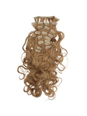 Hair Angels Extensions à Clipper Set Complet 10 Rows Wavy Dirty Blonde