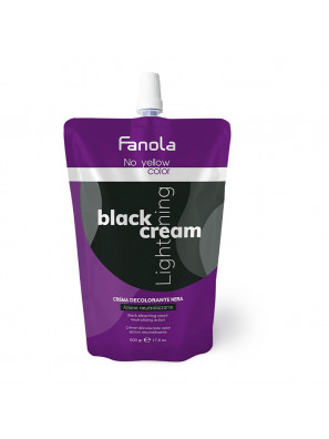 Fanola No Yellow Colour Black Cream Lightener 500ml