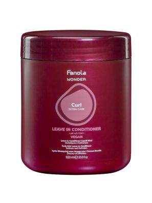 Fanola Wonder Curl Extra Care Leave-In Conditioner 1000ml