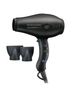 Diva Pro Styling Föhn Micro 5000PRO Black 2000W