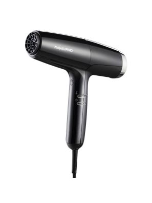 Sèche-cheveux BabylissPRO Falco Noir-Argent 2000W BAB8550BE