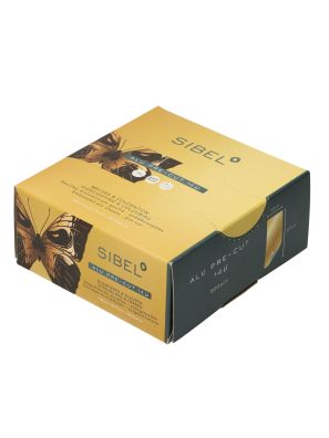 Sibel Folie Aluminium Voorgesneden Goud 27x12cm 14MU Embossed 300st.