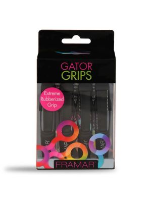 Framar Gator Grips Black 4st.
