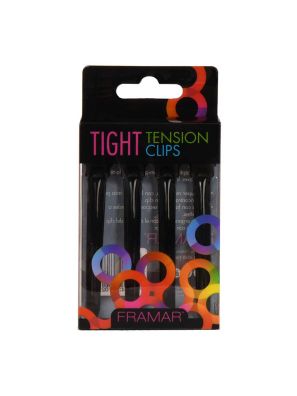 Framar Tight Tension Clips Black 4st.