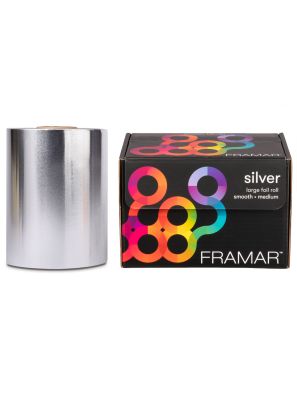 Framar Star Struck Silver Large Foil Roll Smooth Medium 1600FT