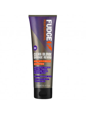Fudge Clean Blonde Damage Rewind Violet-Toning Shampooing 250ml