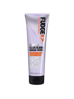 Fudge Everyday Clean Blonde Damage Rewind Violet-Toning Conditioner 250ml