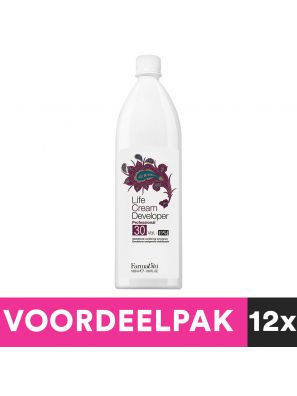 FarmaVita Life Cream Developer 9% 1000ml Voordeelpakket 12 Stuks