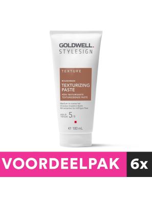 6 stuks Goldwell StyleSign Texture Roughman Texturizing Paste 100ml Voordeelpakket