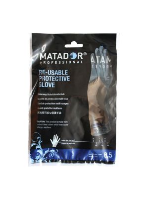 Matador Poedervrije Herbruikbare Handschoenen Goud Maat XL 2 Stuks