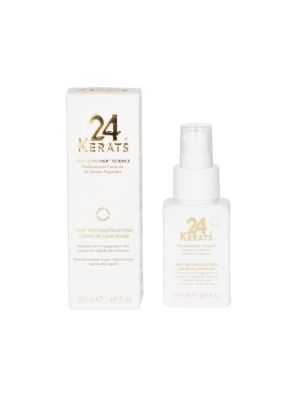24 Kerats Masque capillaire sans rinçage Reconstruction rapide 50ml