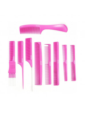 Jaguar A-Line Comb Set Pink 9 st. A599-5