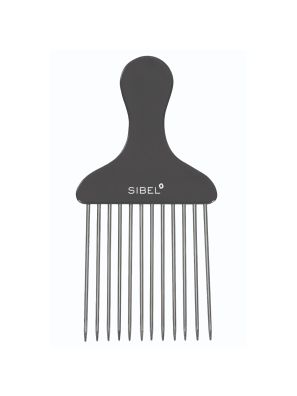Sibel Metalen Kam voor Kroeshaar Model 3 Kort 15 x 6.5cm