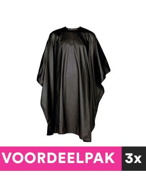 3 stuks Kaplaken Antraciet 136 x 155cm