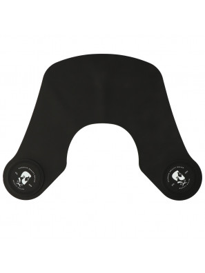 Protecteur de postiche de barbier lesté Noir