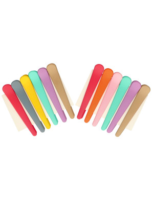 Pince Ganzebek Longue Multicolore Mat 12pcs.