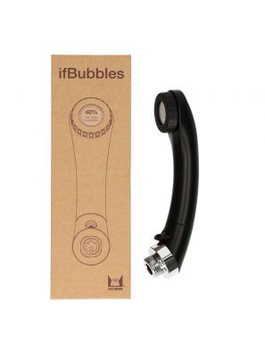 Handdouche Zwart Microbubbles