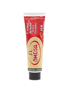 Omega Scheercrème Met Eucalyptusolie Tube 150ml