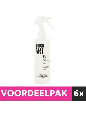6 stuks L'Oréal Tecni Art Pli Thermo Spray 190ml Voordeelpakket