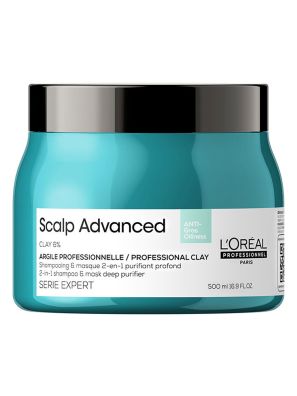 L'Oréal Serie Expert Scalp Advanced Anti-Gras Oiliness 2-in-1 Clay Mask 500ml