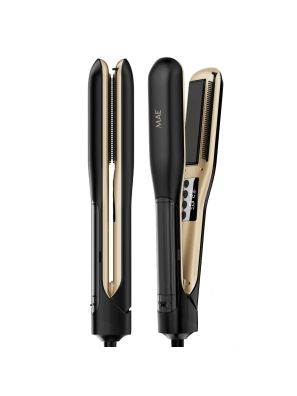 Mae Steam Straight Straightener Zwart