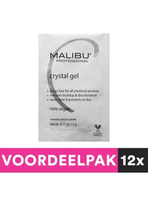 12 pièces Malibu C Crystal Gel Sachet 5gr. Paquet avantage