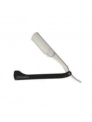 Kessaku Razor Professional Handmade Steel Nekmes Metaal/ Zwart