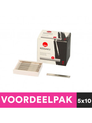Kessaku Razor Blades Professional Styling 5x10 Stuks