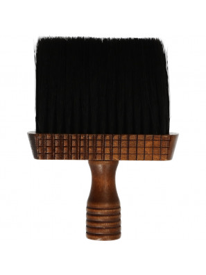 Nekkwast Hout Zwart/Bruin