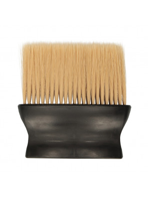 Nekkwast Breed Zwart Handvat Blonde Haren