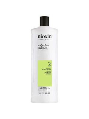 Nioxin System 2 Scalp + Hair Shampoo Progressed Thinning 1000ml