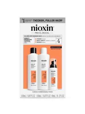 Nioxin System 4 Trial Kit Treated Progressed Thinning