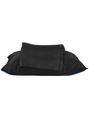 Beauty Pillow Dekbedovertrek Set Black - 140x200/220cm