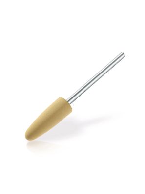 Promed Siliconen Bitje Polijst Kegel Fijn Geel 7mm/20mm