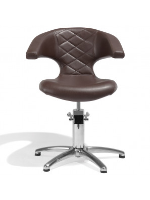 Sibel Kappersstoel Sensualis Bruin met 5 Stervoet