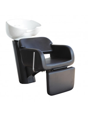 Original Best Buy Opera Cool Wasunit Zwarte Stoelbekleding met witte stiksels