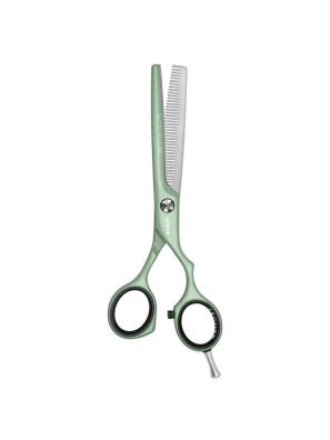 Jaguar Solingen Pastel Plus Offset Matcha Effileersschaar 5.25 Left