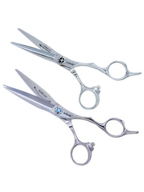 E-Kwip+ Ciseaux de coiffure Tec-System Set 5.5 + 6.0