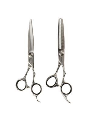 Kessaku Ciseaux de coiffure Masterline AK003 Set 408 6.0 + 409 6.0 Effileer