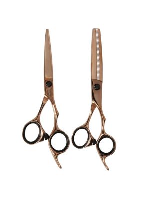 Kessaku Kappersschaar Premium Set 710RG Rose Gold 5.5 + 710T-RG 6.0 Coupe