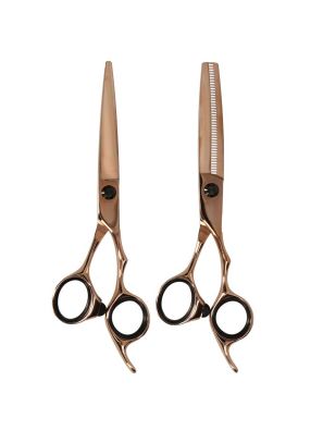 Kessaku Kappersschaar Premium Set 710RG Rose Gold 6.0 + 710T-RG 6.0 Coupe