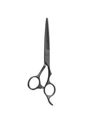 Olivia Garden Silkcut PRO Kappersschaar Matt Black 6.50