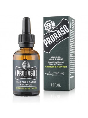 Proraso Huile à barbe Cyprès & Vetyver 30ml