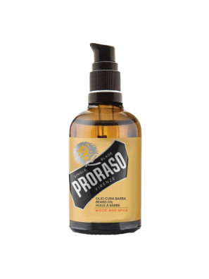 Huile à barbe Proraso Wood & Spice 100ml