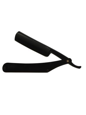 Barber Razor Snijmes Carbon Steel Zwart
