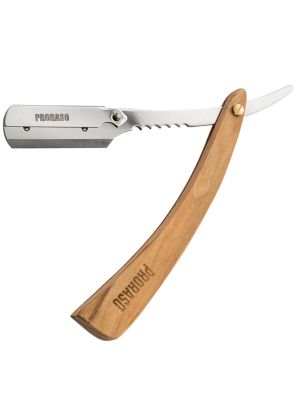 Proraso Barber Shavette Snijmes Licht Hout