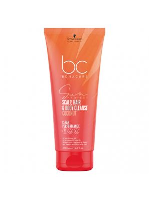 Schwarzkopf Bonacure Sun Protect Scalp, Hair & Body Cleanse 200ml